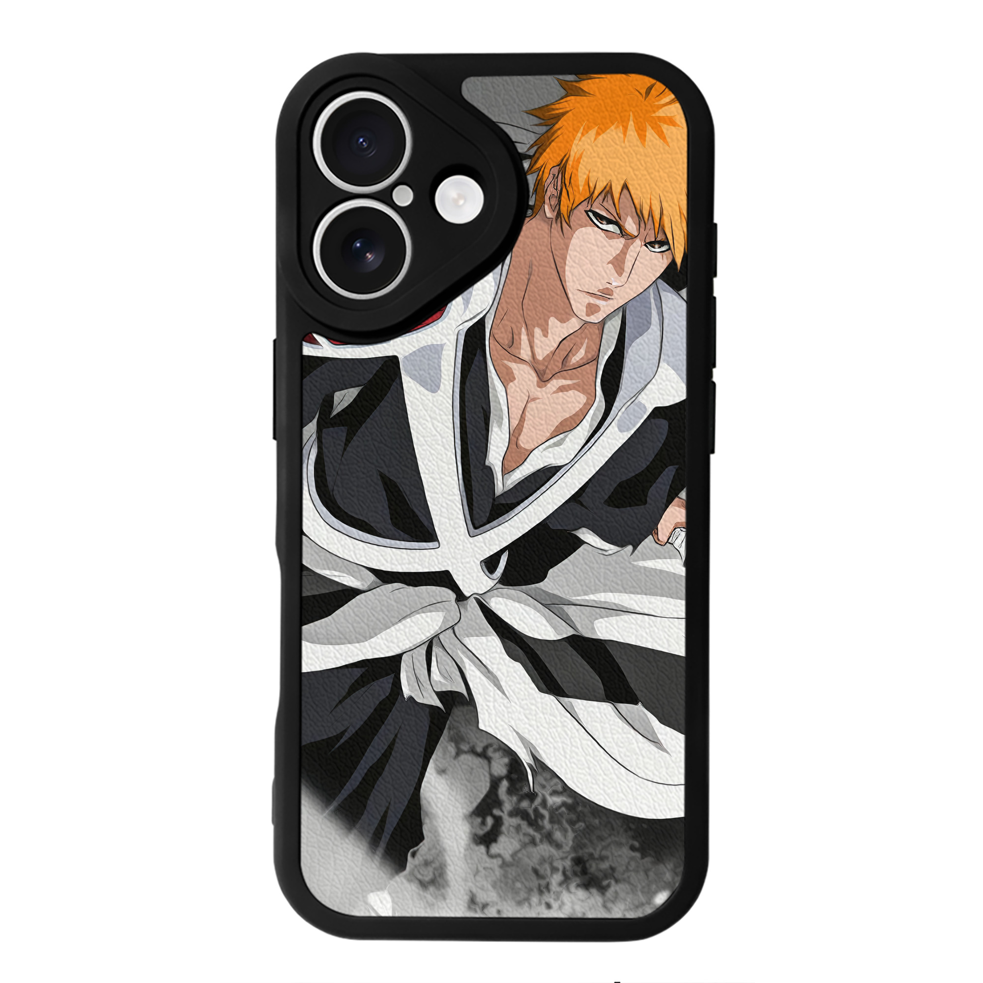 （画像用） ブリーチ BLEACH 【iPhone 16シリーズ対応】シリコンスマホケース（レザー調） 材質：シリコン
